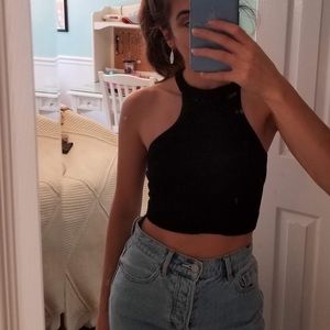 Free People racerback crop top